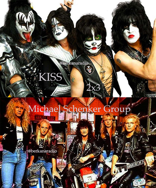 Kiss - Michael Schenker Group